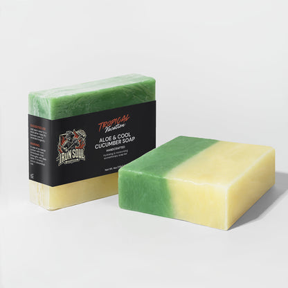 Tropical Vacation Aloe & Cool Cucumber Soap